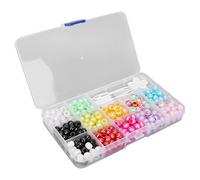 RiToEasysports Hair Intrecciati Perle Perle Colorate Anelli per Capelli per Dreadlocks Decorazione Accessori per Acconciatura Unica per la Festa, 365 Pc di Plastica per Matrimoni