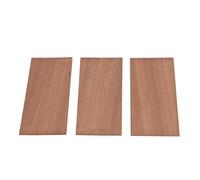 RiToEasysports Impiallacciatura per Chitarra, Paletta in Legno Sapele da 3 Pezzi per Sostituzione e Decorazione della Chitarra, con Aspetto Vintage