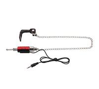 RiToEasysports Indicatore del Supporto della Catena di Allarme per di Pesce Illuminato a LED Facile da Usare Accessorio per la Pesca Dell'indicatore di Allarme di Attacco di Lunga Durata (rosso)