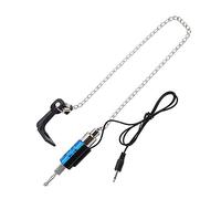 RiToEasysports Indicatore del Supporto della Catena di Allarme per di Pesce Illuminato a LED Facile da Usare Accessorio per la Pesca Dell'indicatore di Allarme di Attacco di Lunga Durata (BLUE)