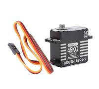 RiToEasysports Ingranaggio in Metallo Servoless Servo RC Servo in Lega di Alluminio, Alta velocità e Coppia, Basso Rumore con Prova d'acqua per Auto, Aerei, Aerei, Robot RC