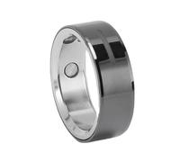 RiToEasysports Intelligente con Display Touch, Fitness Tracker Impermeabile IP68 per Conteggio Passi, modalità di Allenamento, Controllo Fotocamera e Riproduzione (Taglia 9 (ID 18,9 mm/0,74 pollici