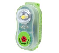 RiToEasysports JHYD I Luce LED al litio per giubbotto di salvataggio, luce di localizzazione autoilluminante per giubbotto di sopravvivenza per uomo in mare. (Ciano)