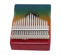 RiToEasysports Kalimba Thumb Piano, Colorato Gradien 17 Tasti Portatile in Mogano Thumb Piano con Borsa per Il Trasporto Tune Hammer per Performance