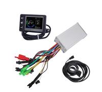 RiToEasysports Kit Controller Elettrico per Bici Elettrico 250W da 350 W con Controllo a Tre modalità, Compatibile con Motori Senza Spazzole Non Bromini, Display LCD e Manico dell'acceleratore,