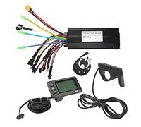 RiToEasysports Kit Controller Modificato per Bici, Pannello Sinusoidale GD01 24V 36V 48V 30A con Acceleratore a Pollice Sensore Power Assist per Motori Brushless 750W 1000W Nave