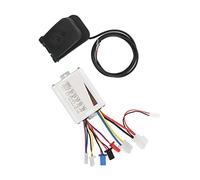 RiToEasysports Kit Contror Motore a velocità di Spazzola 500 V 500 W Kit di velocità del Motore Spazzolato con Pedale dell'acceleratore per Scooter per Biciclette Elettriche