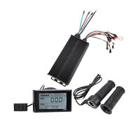 RiToEasysports Kit Display LCD Controller Sinusoidale a 3 modalità, Controller Motore Brushless 24 Tubi 100A con Pannello LCD SW900 e Acceleratore a Rotazione Completa 20X, per Sensore di