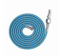 RiToEasysports Kit Flessibile per Tubi D'aria di Aerografo per Compressore di Pistola a Spruzzo, Materiale in Nylon Resistente, Lungo 6 Piedi, Ideale per Sistemi e Set di Aerografo