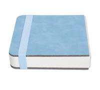RiToEasysports Libro di Acquerello Portatile per compatibilità Mediatica Secca, Album di Grano Fine per Ispirazione Artistica Ovunque, 30 Fogli di Mini Diario, 10 X 10 Cm (BLUE)