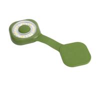 RiToEasysports Luce per Libri Ricaricabile con Clamp/Holder, Luce Magnetica Portatile per Telefono con 6 Livelli di luminosità e 3 Colori per Frigorifero da Campeggio (OD Verde)