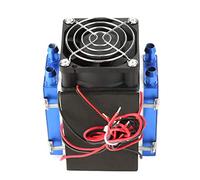 RiToEasysports Macchina di Raffreddamento a Semiconduttore DC 12V, Frigorifero per Dispositivo di Raffreddamento Ad Aria fai-te: Piccola Stanza, Condizionatore D'aria per Animali Domestici, (4 perni)