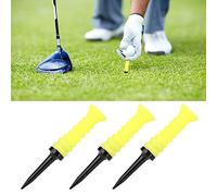 RiToEasysports Maglietta da, Materiale Plastico, Magliette Gialle Durevoli da 3 Pezzi, Accessori Perfetti per l'allenamento Pratico, Ideale per Gli Appassionati di