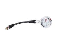 RiToEasysports Manometro per Immersione, Manometro per Immersione Luminoso con Tubo Ad Alta Pressione in Acciaio BCD, per la Sicurezza Subacquea e il Funzionamento Facile in Condizioni di