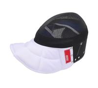 RiToEasysports Maschera di Scherma, Gelidatta Traspirante Cascini Facciale Copertura in Acciaio al Carbone 350n Pugnalato a Prova di Addestramento per la Foglio (S)