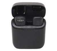 RiToEasysports Microfono Lavalier Wireless, di Riduzione del Rumore Sul Mini Microfono Mini con Ricarica per Intervista di Registrazione Video Vlog Live Streaming