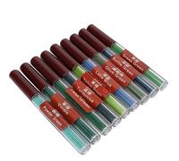 RiToEasysports Mine per Matite Colorate di Ingegneria Nucleo Durevole per Matita Meccanica, 2,0 X 90 Mm, 8 Pezzi/cilindro, Verde Smeraldo, Verde Chiaro, per il Disegno di Anime