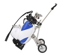 RiToEasysports Mini portapenne per Sacca da, portapenne per Sacca da da Tavolo con Penne da novità per Gli Appassionati di (Blu Bianco) roba da