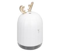 RiToEasysports Mini Umidificatore a Ultrasuoni Efficiente con Design a Forma di Cervo per Casa e Auto Luce Notturna Portatile USB da 220 Ml