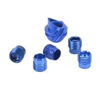 RiToEasysports Mire per Regolabili a 45 37 Gradi, Set con 5 Inserti Interni 1/8 1/16 1/32 3/32 3/64 Pollici per Caccia a Tiro (BLUE)