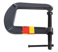 RiToEasysports Morsetto a C per la Lavorazione del Legno di Tipo G per Impieghi Gravosi, Struttura in Acciaio Forgiato con Asta Filettata a Spirale per Serraggio a Coppia Elevata, Ideale per