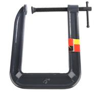 RiToEasysports Morsetto a C per la Lavorazione del Legno di Tipo G per Impieghi Gravosi, Struttura in Acciaio Forgiato con Asta Filettata a Spirale per Serraggio a Coppia Elevata, Ideale per