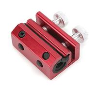 RiToEasysports Moto Motociclista a Doppio Cavo Lubricator Utensile in Gomma in Alluminio Resistente per Guida Fuoristrada ATV (rosso)