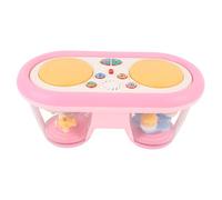 RiToEasysports Musical Toy, Interactive Toddler Playtime, Early Music l'Illuminment, Design a Misura di Bambino con Materiale ABS Assicatore a Mano Tough, per l'apprendimento di Scene, Luci (PINK)