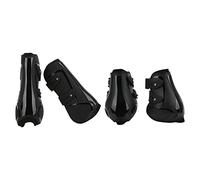 RiToEasysports Paratendini per Cavallo Regolabili, 4 Fasce Comode e Resistenti per Le Gambe, per Prevenire Danni Ai Tessuti Molli per L'uso Quotidiano (#3)