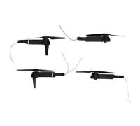RiToEasysports Parti Drone, Set Braccio Drone 4 Pezzi Braccio Meccanico Modulare con Motori Ed Eliche per Sostituzione Quadcopter E88 E99 E100 RC