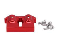 RiToEasysports Parti RC, Supporto per Paraurti Anteriore RC Aggiornamento Telecomando Connettore Paraurti Anteriore in Alluminio con Superficie Anodizzata Arrampicata Stabile per Ascent 1:18 (Rosso)