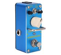 RiToEasysports Pedale Effetti per Chitarra, Pedale Effetto Pitch Shifter in Metallo Resistente Blu True Bypass 3 modalità per Chitarra Elettrica