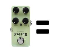 RiToEasysports Pedale per Chitarra Elettrica FACTOR Wah, Pedale Effetti Wah Dinamici Interamente in Metallo con qualità Tonali Regolabili, per Chitarra e Basso