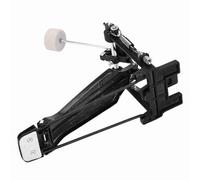 RiToEasysports Pedale per Grancassa Doppio Pedale per Grancassa con di Cerniera Regolabile con Trasmissione a Catena in Lega per Batteristi 33,5x16,5x23 Cm