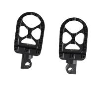 RiToEasysports Pedane, Pedane per Bici Cross in Lega di Alluminio 7075 Larghe Leggere e Robuste Anodizzate per Surron Talaria Sting MX3 MX4, Piattaforma Oversize con 17 Tacchetti Presa Superiore,