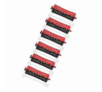 RiToEasysports Peluche per Capelli/bocchetta per Capelli per Permanente per Permrod Rullo per per 6pc Accessori di Design Concavo per lo Styling Ad Ispessimento del Colore Casuale (Numero 1)