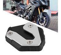 RiToEasysports Piastra di Estensione del Commozione, in Lega di Alluminio CNC STABILITORE ALLANGE STANDO LATURA PER MT09 TRACER 900GT con Strumento di Presa Esagonale, Nero e Argento, Area di