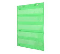 RiToEasysports Piccola Carta Tascabile Magnetica con 5 File di Tasche Trasparenti, Grafico Tascabile Colorato per Organizzare le attività, Ottimo per i Tempi del Cerchio (GREEN)
