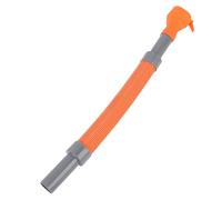 RiToEasysports Pipa dell'Acqua Pieghevole del Secchio da 3,3 Piedi, Tubo di Riempimento dell'Acqua Riutilizzabile Espandibile per Secchio da Campeggio (Orange)