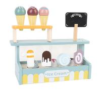 RiToEasysports Playset Giocattolo di Gelato in Legno per Bambini Finta da Gioco da Gioco Set con Design di Simulazione per 3 4 5 Ragazze da 6 Anni