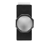 RiToEasysports Pochi di Piscina Magnetica Porta di Gesso, Portafunzione Ottagonale in Alluminio a Sezione a Sezione a Sezione a Sezione da Biliardo Segnali di Segnali Piscina con a Cinghia (Black)