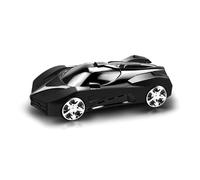 RiToEasysports Porta Telefono Modello Auto, Porta Telefono Console Centrale in ABS con Design Girevole a 360°, Supporto per a Forma di Auto Antiscivolo per Uso Cruscotto Casa Ufficio (BLACK)