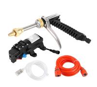 RiToEasysports Potente Kit di Pompa della Rondella Ad Alta Pressione 12 V per Auto Portatile 130psi per la Pulizia della Casa e del Giardino con Performance di Facile Utilizzo e di Progettazione