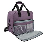 RiToEasysports Pratica per Macchina da Cucire Tracolla Portatile Borsa Portatile per L'organizzazione di Forniture per Cucire Ottima Idea per Compleanni in Colore Rosso (PURPLE)