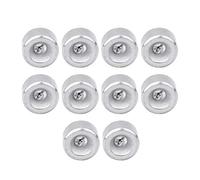 RiToEasysports Precise Metal 50G Peso con Ganci e Anelli per Esperimenti Fisici Nelle Scuole - Set di 10 per gli Strumenti di Insegnamento