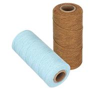 RiToEasysports Puro Wattesgarn Vagabondo -resistente Filo di Bollitore 8/4 per Moquette a Maglia, Filo di Cotone a 2 Rotoli per le Scorte di Cucitura