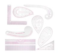 RiToEasysports Pvc -nähleineer a Lungo Set Set di Modelli su Misura Flessibili Leggeri per Designer di Abbigliamento, Vari Sovrani Fanno Parte del Disegno e del Taglio