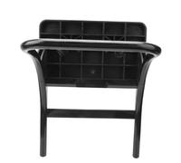 RiToEasysports Raccolda per Motori in Kayak Integrato Facile -utilizzo per Motore a 4 PS, Adatto a Barche da Pesca e Barche Gonfiabili, Staffa Nera in PVC