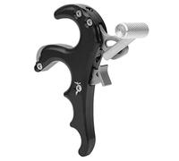 RiToEasysports Rilascio di Aiuti per Composto, Aiuti per Il Rilascio di Tiro con L'Arco con Rilascio del Pollice per Accessori per Composto (Nero) Attrezzatura Tiro E Tiro con