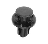 RiToEasysports Rivet Finders Loop Del Paraurti Anteriore Sostenibile Fixle Del Paraurti per Del Sol Fit Pilot S2000, 20pcs Pom Nero (Dieci pacchetti)